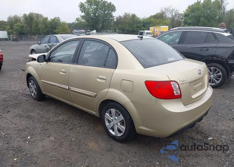 2010 Kia Rio Lx from USA, damaged, VIN KNADH4A35A6638105